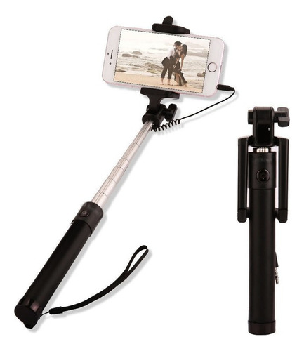 Palo Selfie Monopod Bastón Celular Cámara Cable Ov Mc5