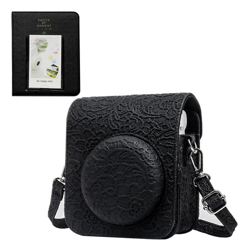 Estuche De Cámara Caiyoule , Para Instax Mini 12, Negro