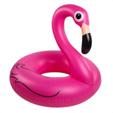 Boia Flamingo Rosa Gigante Piscina Praia Inflável 120cm