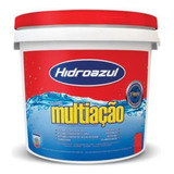 Kit Para Piscina Clloro Multiação 8 Em 1 Hidro Azul 