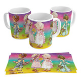 Taza De Ceramica Sarah Kay Conmemorativa Retro Fans 80s 4k