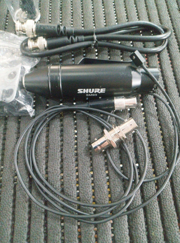 Microfone Shure Sm93 Lapela Com Fio(produto Exposição)