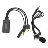 Adaptador De Cable Auxiliar Bluetooth 5.0 Con Micrófono Mano