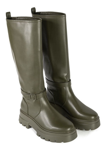 Bota Mujer Bota Xl Extra Large Marian Bota Verde