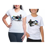 Kit 2 Camisetas Moto Dia Das Mães Tal Mãe Tal Filho Promoção
