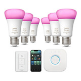 Kit De Inicio Philips Hue White Color Luz Color + 3 Lámparas