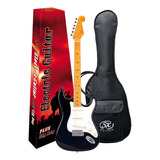 Sx Sst57+ Guitarra Eléctrica Stratocaster Con Funda Colores