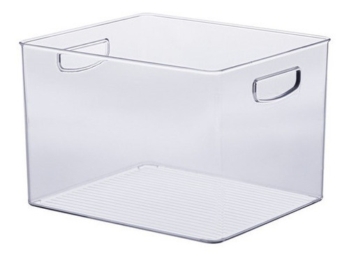 Organizador Diamond 25x25x17cm Cristal Paramount Cor Transparente