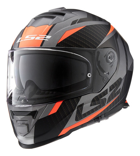 Casco Integral Moto Ls2 Ff 800 Doble Visor Colores Marelli