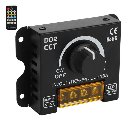 Temperatura De Color Del Codificador Led Dimmer De 2 Canales