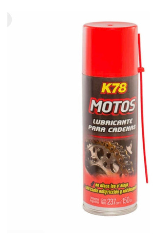 Lubricante Cadena 300 Ml Karting Moto Cuatri Siliconado 