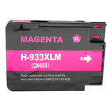 2x Cartuchos De Tinta Compatible Con Hp 933xl Color Magenta