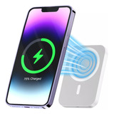 Batería Powerbank 5000mah Carga Inalámbrica Para iPhone