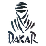 Cuadro Logo Dakar Relieve Madera Calada 70x50cm Mdf