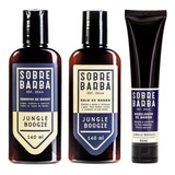 Kit Barba - Shampoo Balm Modelador Sobrebarba Jungle Boogie