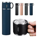 Garrafa Termica Cafe Com Tampa Caneca Inox Cha Agua Portatil