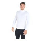 Remera Termica Manga Larga 1/2 Polera Frisa Deportiva Hombre