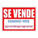 Dominio Web   'aprendeaprogramar'  Registrado En Argentina 