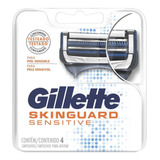 Repuestos Para Afeitar Gillette Skinguard Sensitive 4 U