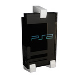 Soporte A Pared Playstation 2 Fat Mas 2 Controles