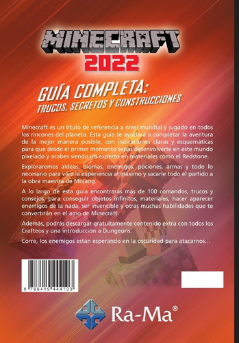 Libro Minecraft 2022 Guía Completa Trucos, Secretos Y Constr