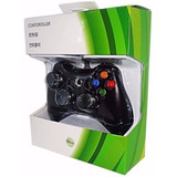 Controle Joystick Com Fio Xbox 360 Pc Computador X360