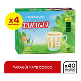 Mate Cocido Taragüi 40 Saq X 4 Unidades