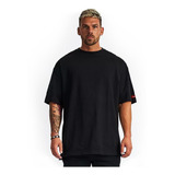 Polera Hombre Oversize Fit Regalo Black Classic Negra