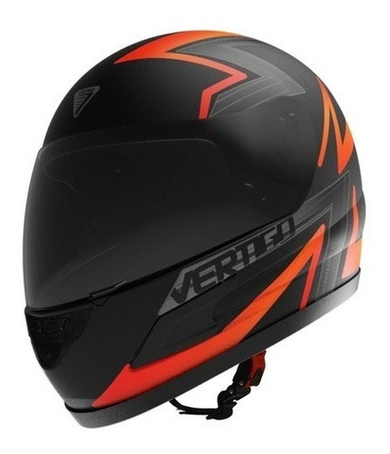 Casco Vertigo Hk7 Bolt Naranja/negro S Unom 26211