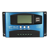 Solar Controller Mppt Dual Usb Lcd Display 12v 24v Auto