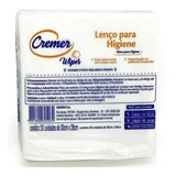 Lenço Para Higiêne Wipes Cremer 18 Pacotes Com 900 Unidades