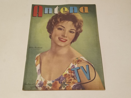 Revista Antena N° 1550 De 1961. Tapa: Julia Sandoval