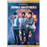 Jonas Brothers En Concierto 3d Dvd Orig Doble + 4 Lentes 3d