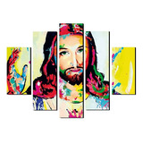 Cuadro Decorativo Moderno Religiosos Jesús   75 Cm X 60 Cm 