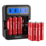 Baterías Recargables De Litio Aa De 1.5v,3500mwh Bater...