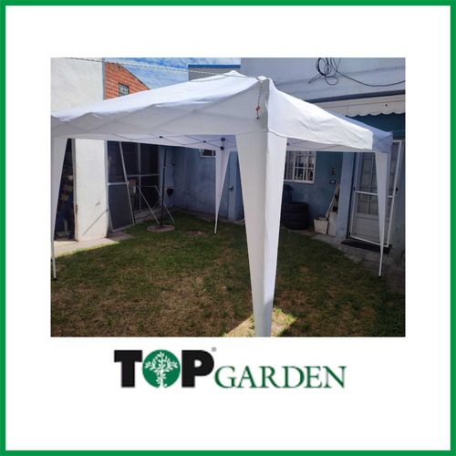 Gazebo Plegable Bolso Carpa  Poliester  Acero 3x3 