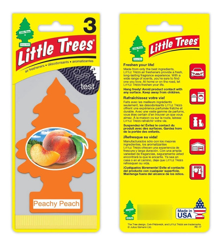 Aromatizante Auto Pinito Little Trees Varios Aromas 1 Pieza