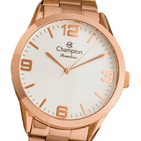 Relógio Feminino Champion Rose Gold C/ Colar E Brincos