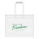 Bolsa Friselina Eco 45x40x10 Ideal Personalizar 50 Unidades