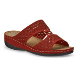 Huarache Casual R23822pr Suave Cosido Correa Empeine Flat