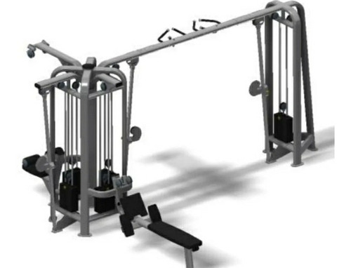 Plano Para Fabricación Maquina Gimnasio  Multiestacion 