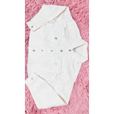 Chaqueta Denim Blanca Forever 21