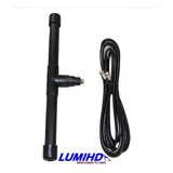 Antena Tv Lumihd Uhf Vhf Fm C/3 Mts De Cable