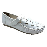 Sandalia Gladiador Mocassim Confortavel Leve Sapato Feminino