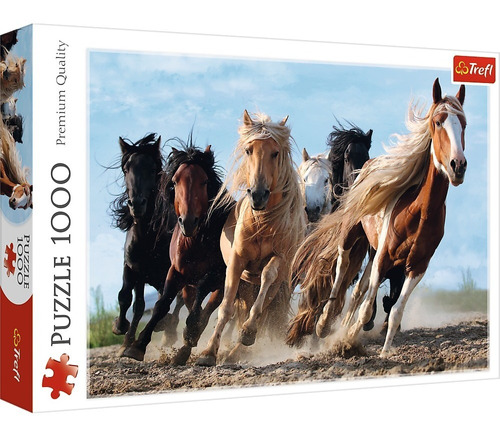 Rompecabezas Puzzle 1000 Piezas Trefl Caballos - 10446