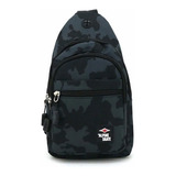 Mochila Alpine Skate  Cruzada Bandolera Urbana Camuflada