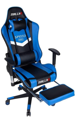 Silla Gamer Oficina Ergonómica Polar Aurora Económica Azul