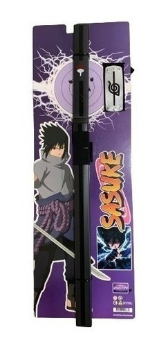 Espada Katana Sasuke Uchiha + Funda + Cinto + Bandana Naruto