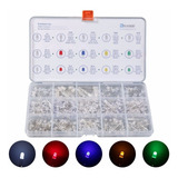 Kit Elegoo 350 Leds 5mm Y 3mm Caja Plastica Uv Rgb Arduino