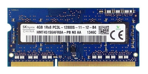 Ddr3 4gb Laptop Sodimm Pc3l-12800s 1600 Mhz Sk Hynix